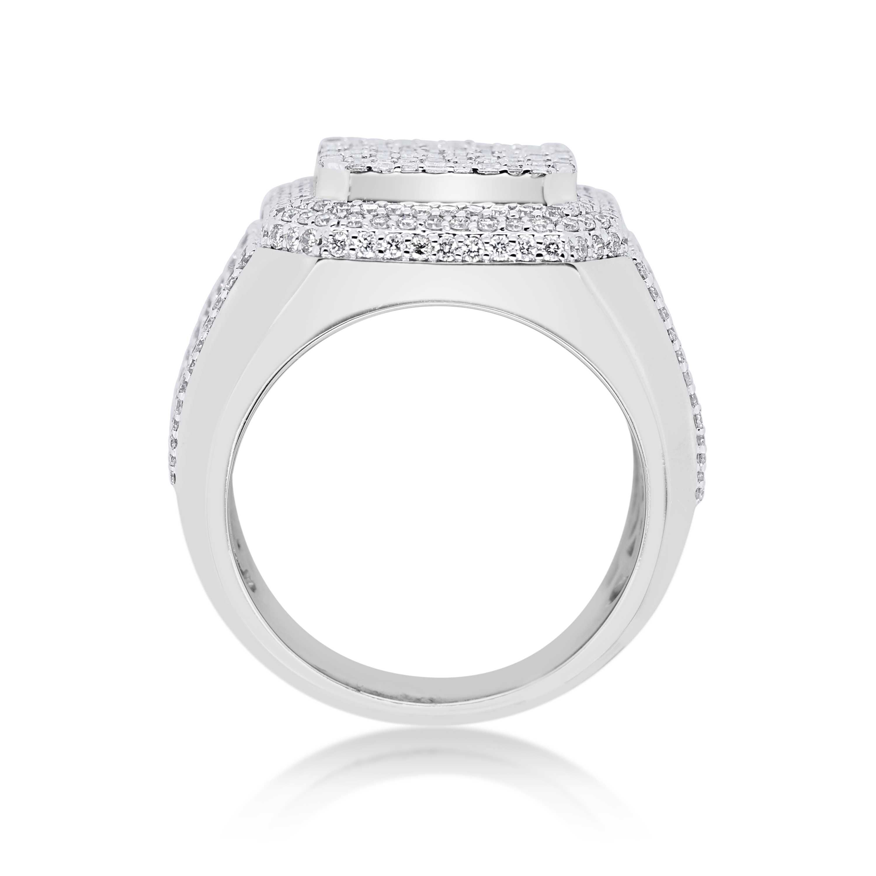 Diamond Ring 1.75 ct. 14K White Gold